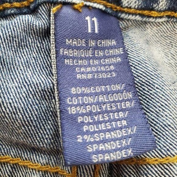 LONDON | Low Rise Skinny Fit Denim Jeans - Picture 9 of 11